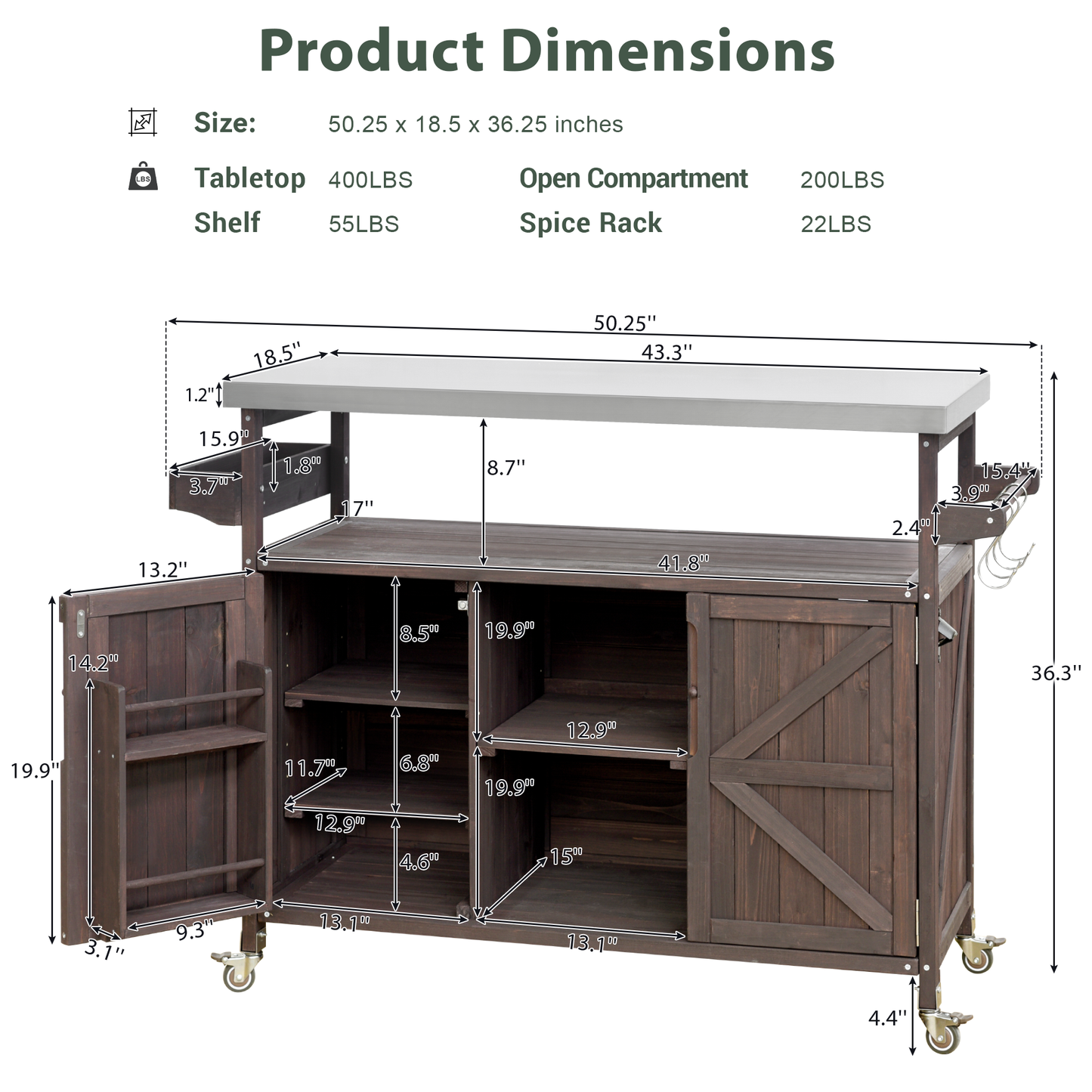 Outdoor Kitchen Island