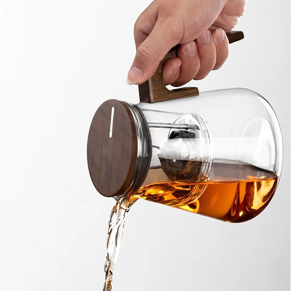 27oz Heat-Resistant Glass Teapot
