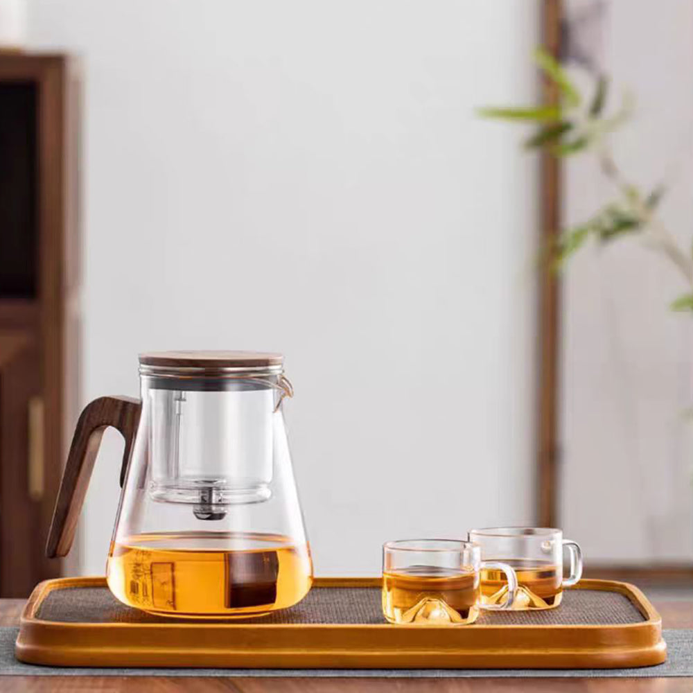 27oz Heat-Resistant Glass Teapot