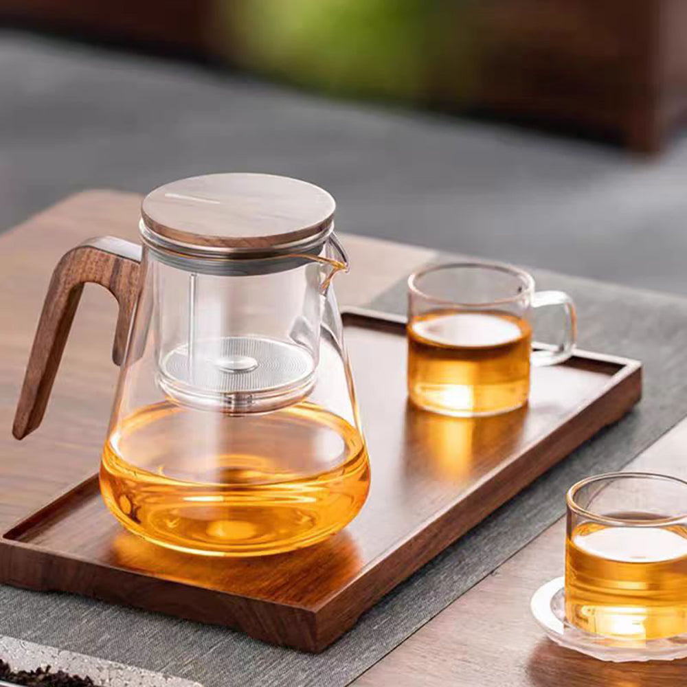 27oz Heat-Resistant Glass Teapot