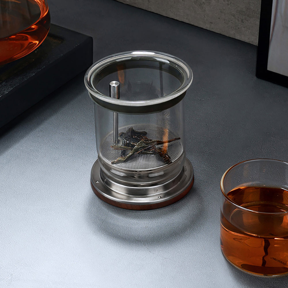 27oz Heat-Resistant Glass Teapot