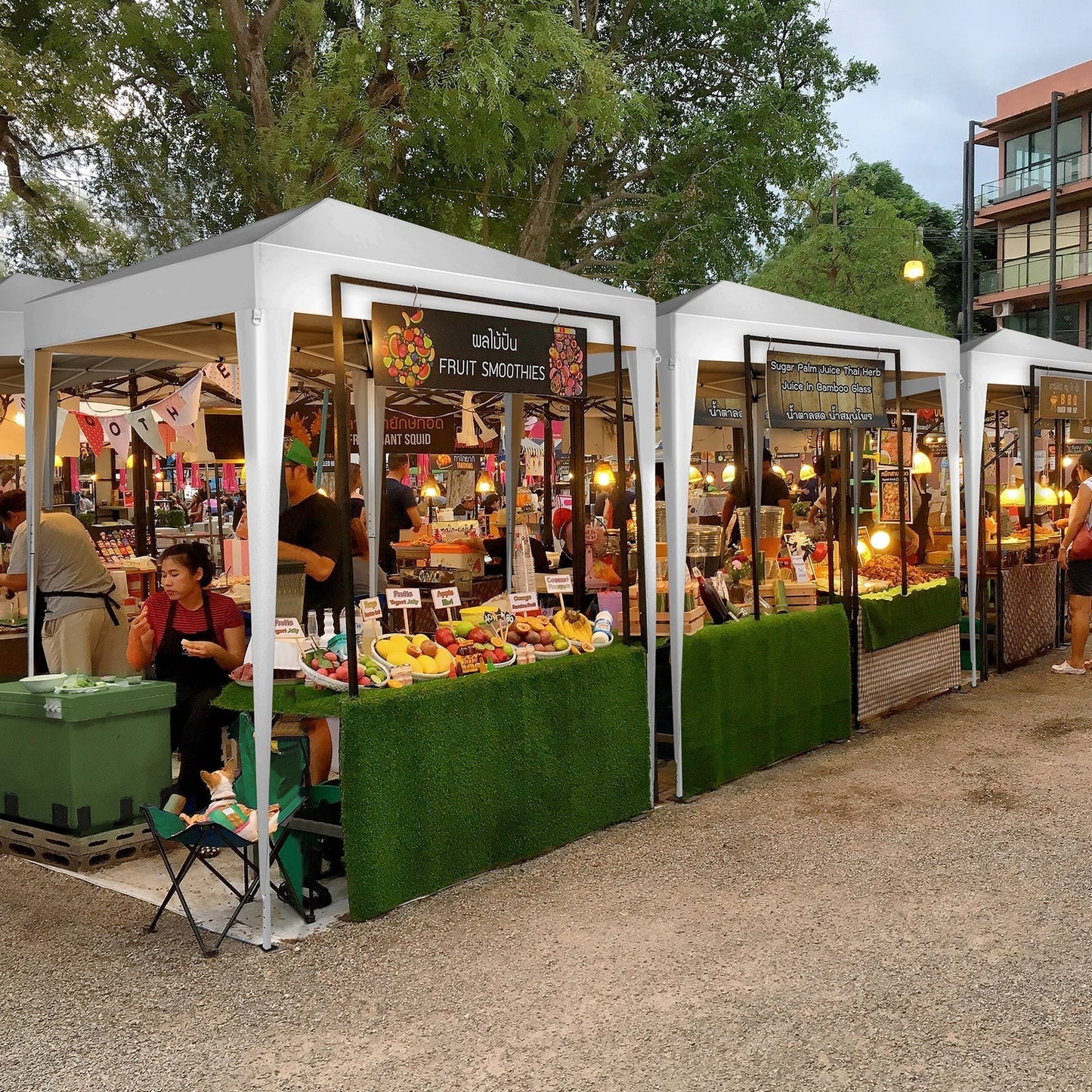 6.5x6.5ft Pop Up Canopy Tent