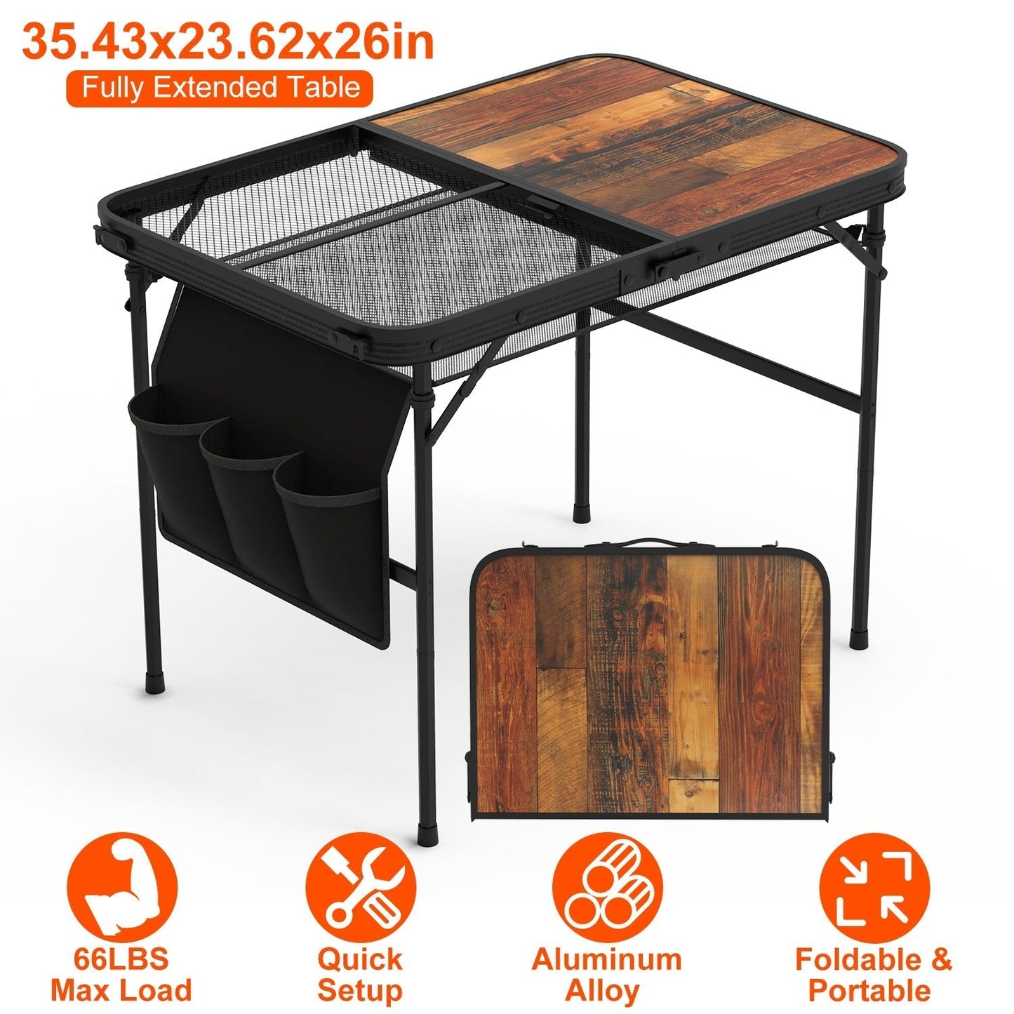 Foldable Camping Picnic Table