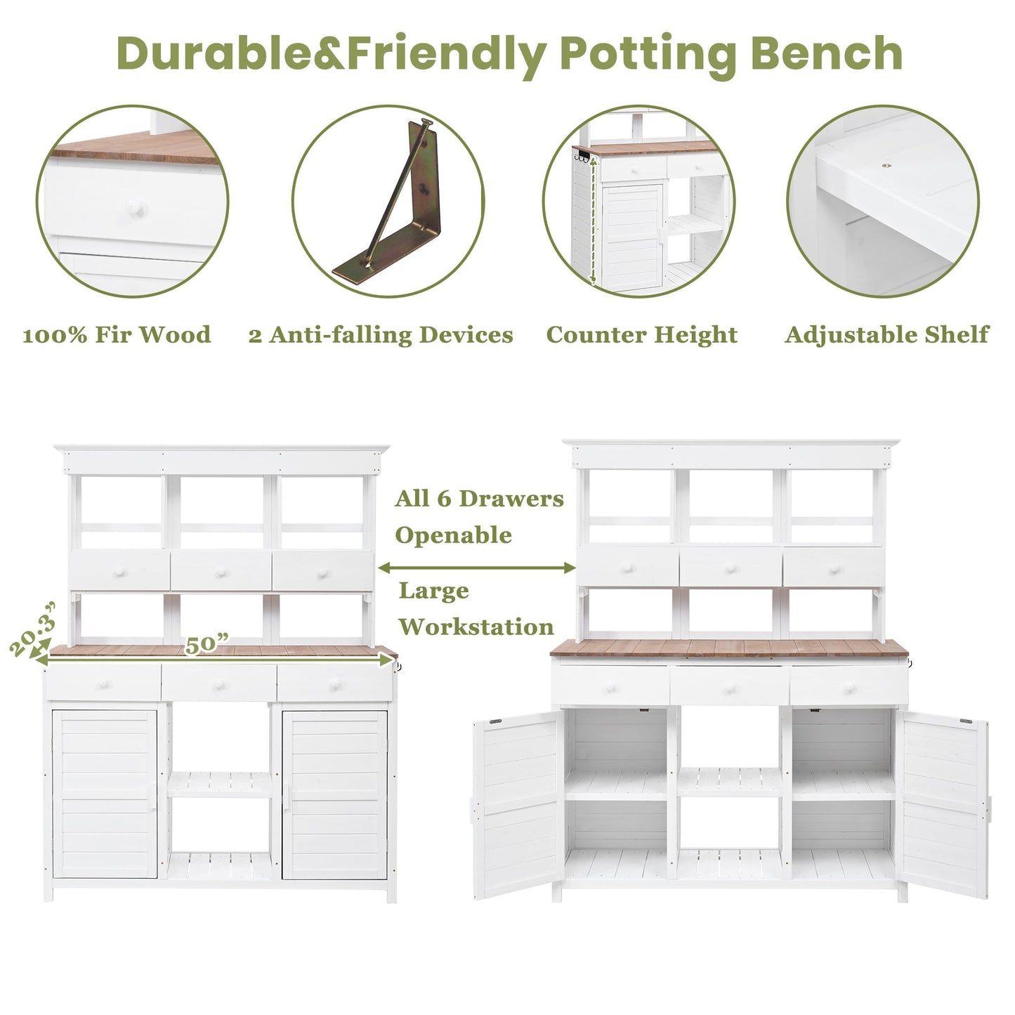 Patio Storage Workstation