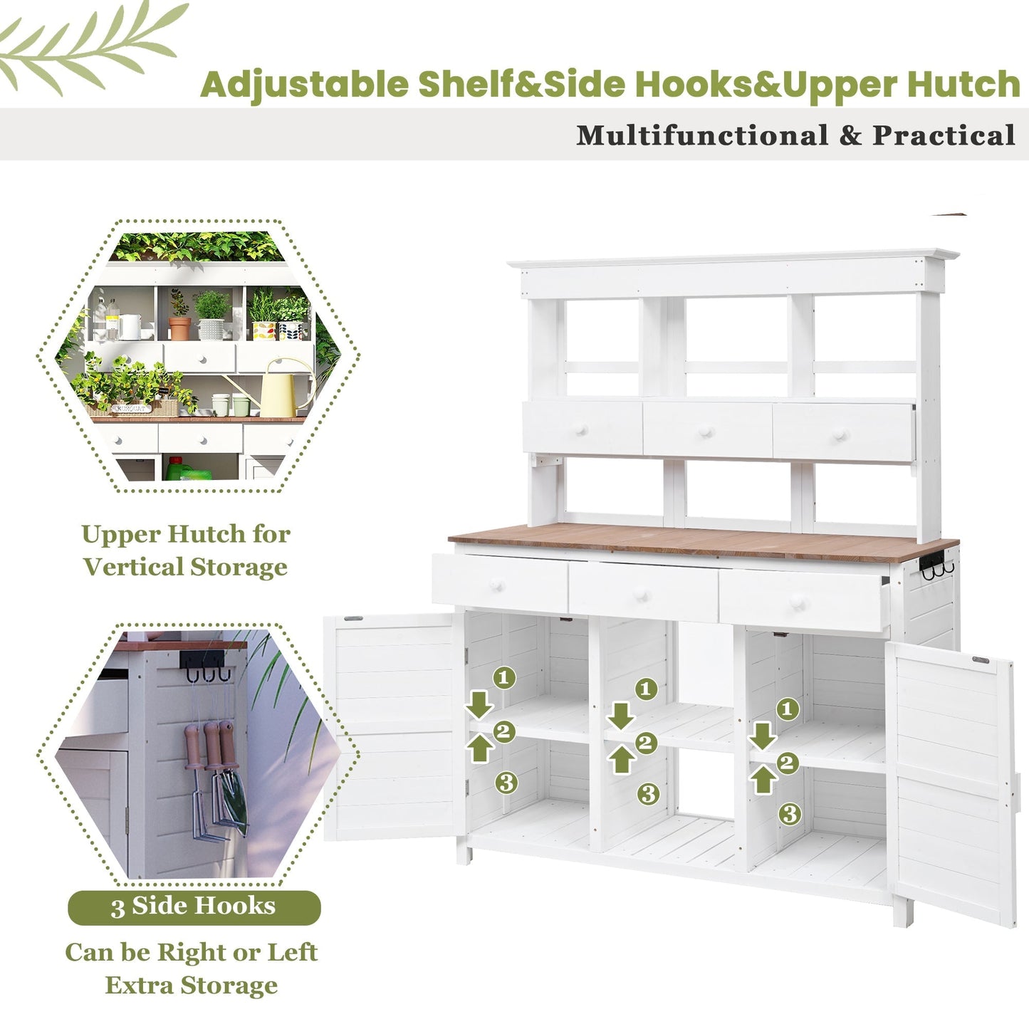 Patio Storage Workstation