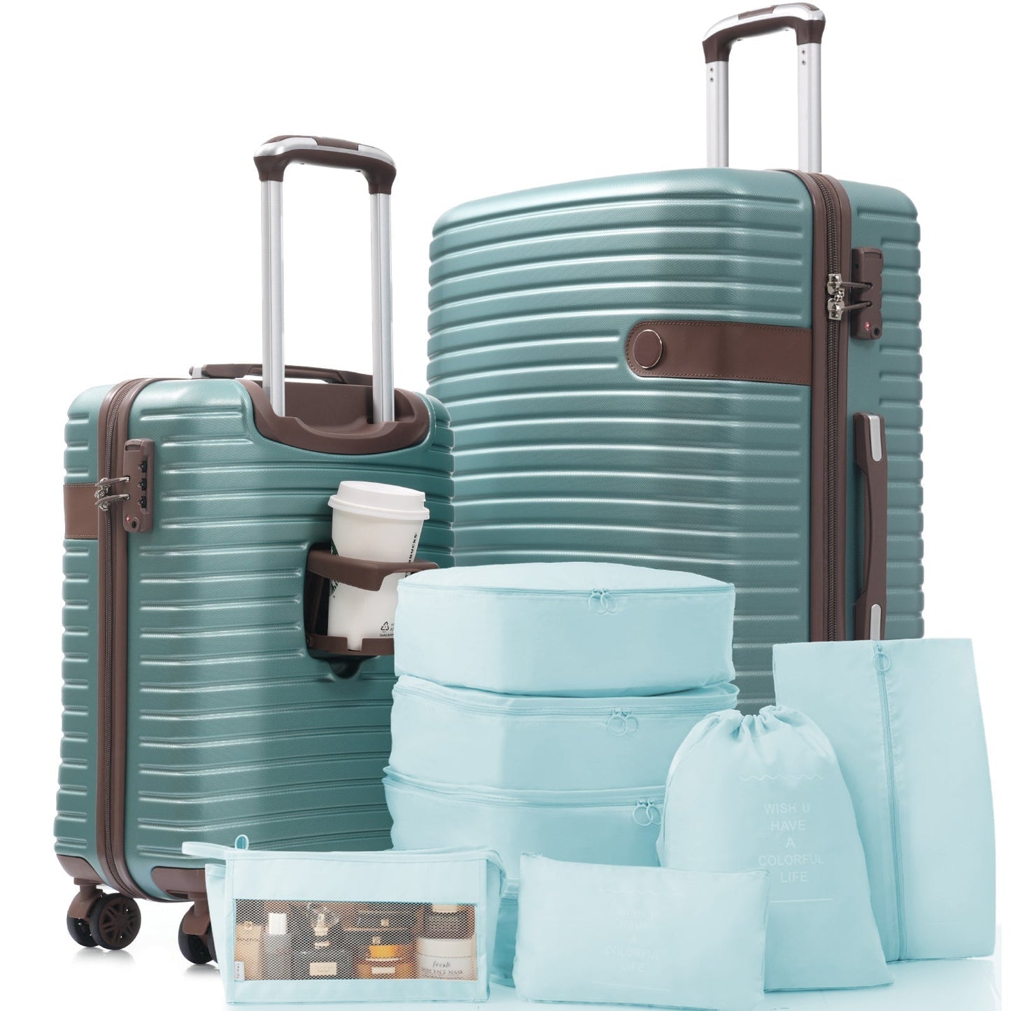Hardshell Luggage Set with TSA Lock