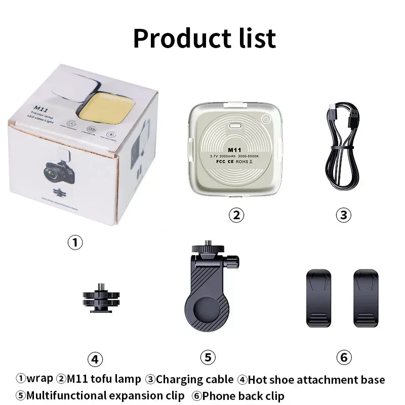 Mini LED Mobile Phone Light