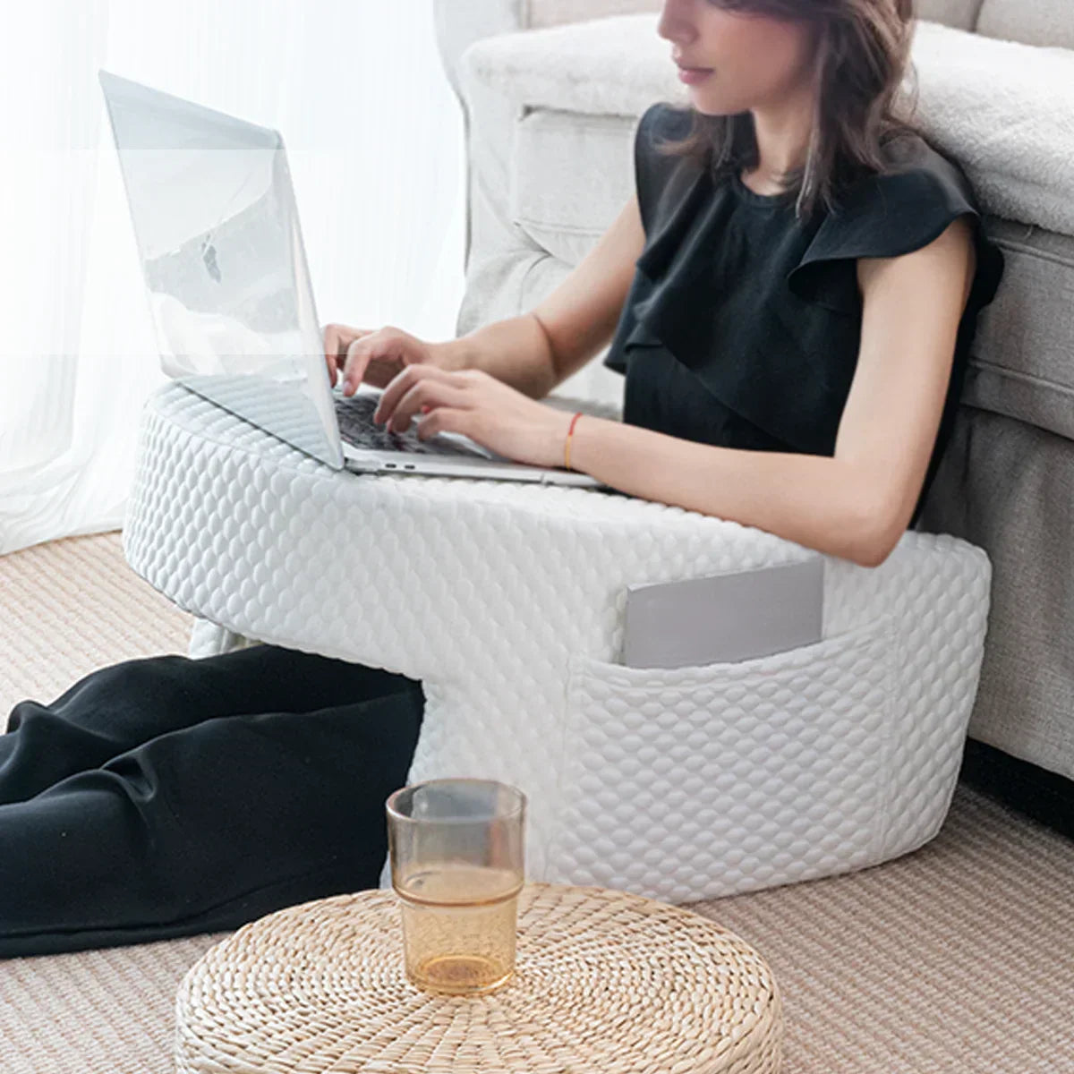 Arm Rest Lap Desk Pillow - MONLANE