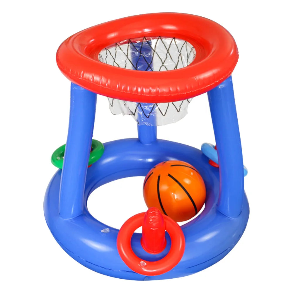 Inflatable Pool Basketball Set