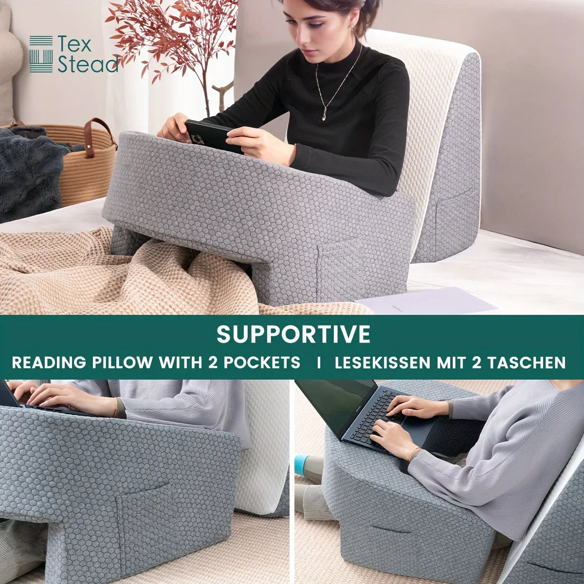 Arm Rest Lap Desk Pillow - MONLANE