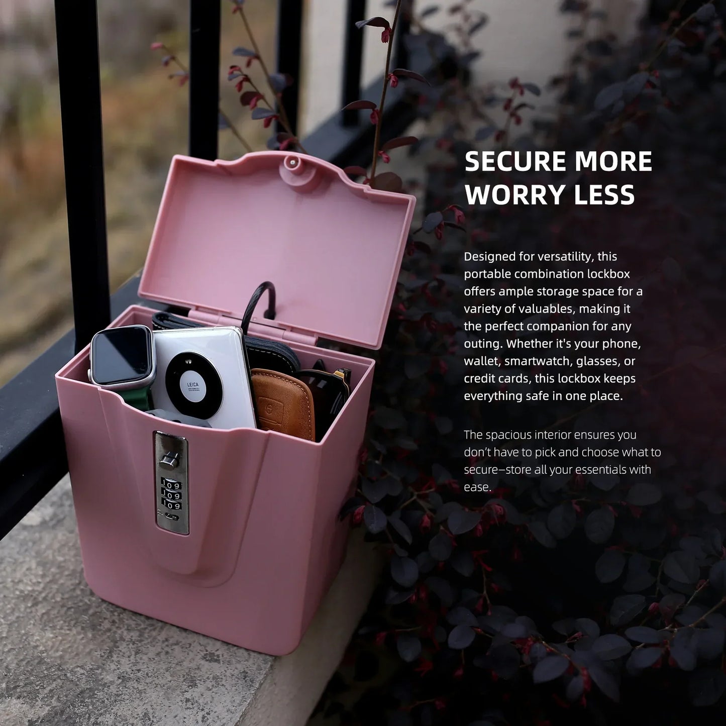 Portable Color Beach Safe Box