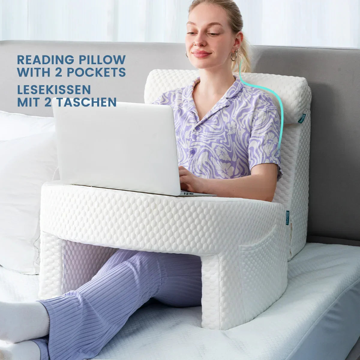 Arm Rest Lap Desk Pillow - MONLANE