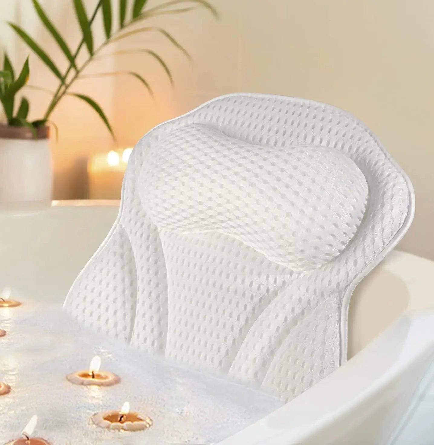 Bathtub Pillow for for Neck & Back Support - MONLANE