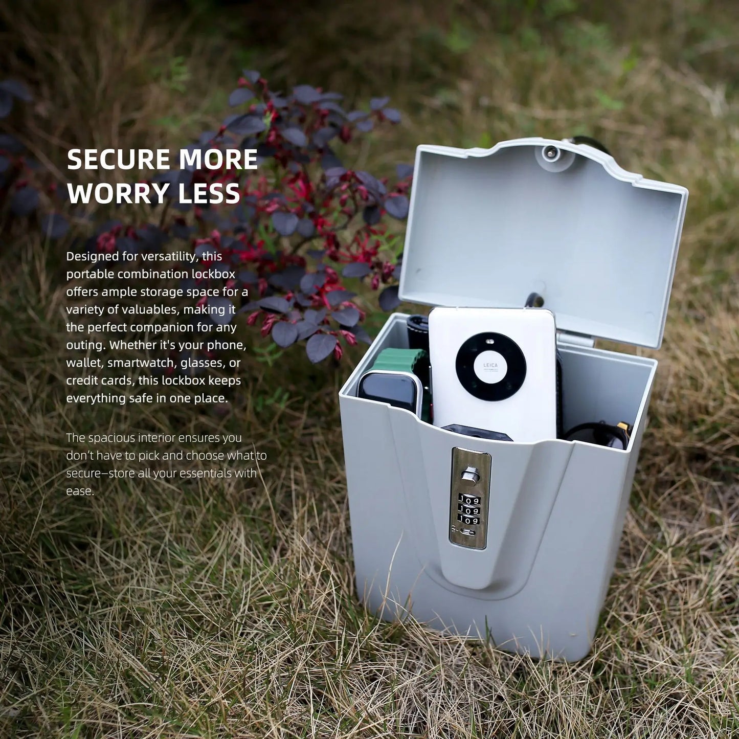 Portable Color Beach Safe Box