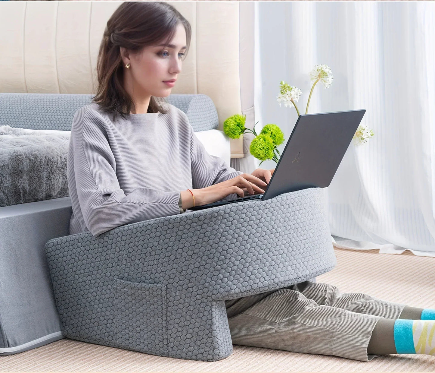 Arm Rest Lap Desk Pillow - MONLANE