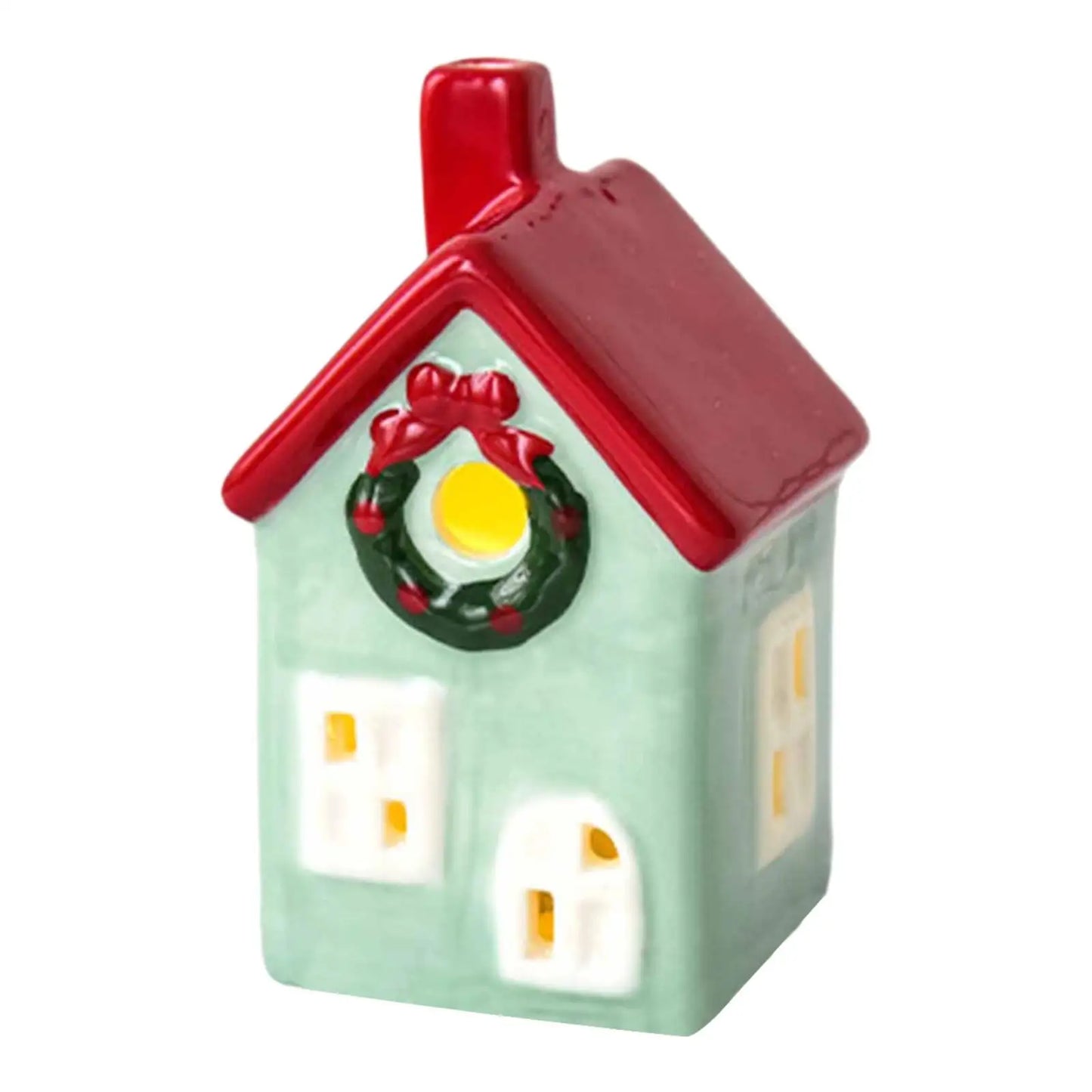 Ceramic Christmas Village House Decoration