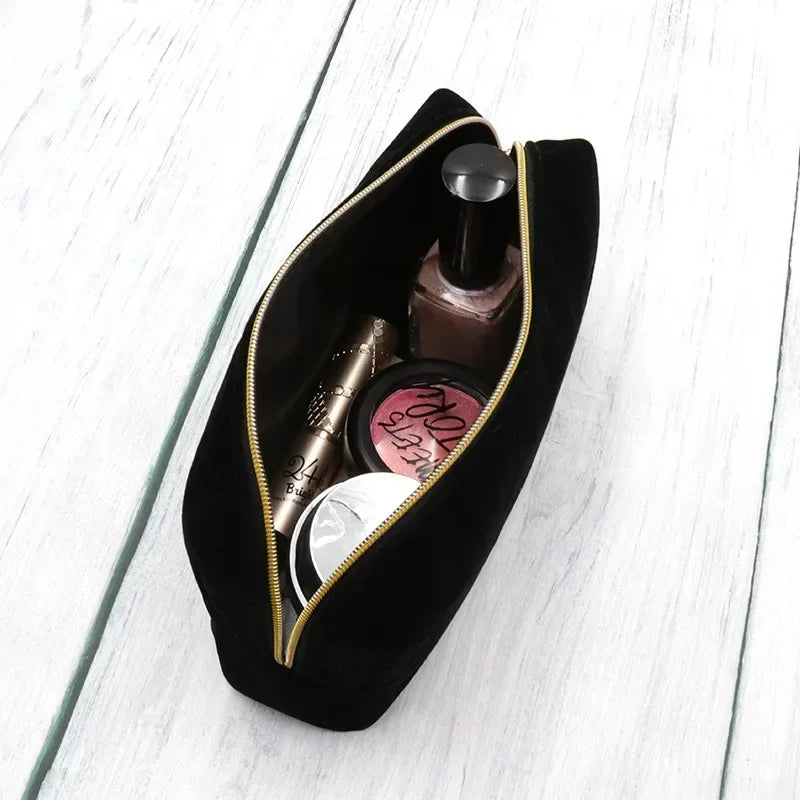 Velvet Make Up Bag - MONLANE