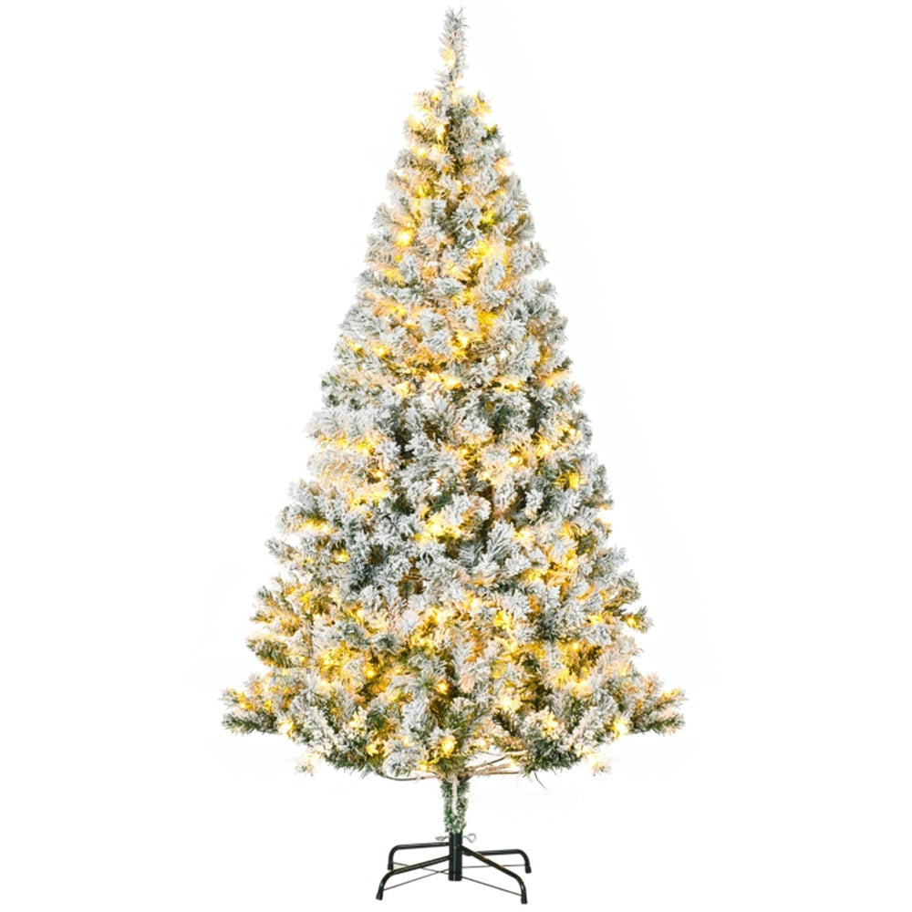 Snow Frosted Christmas tree