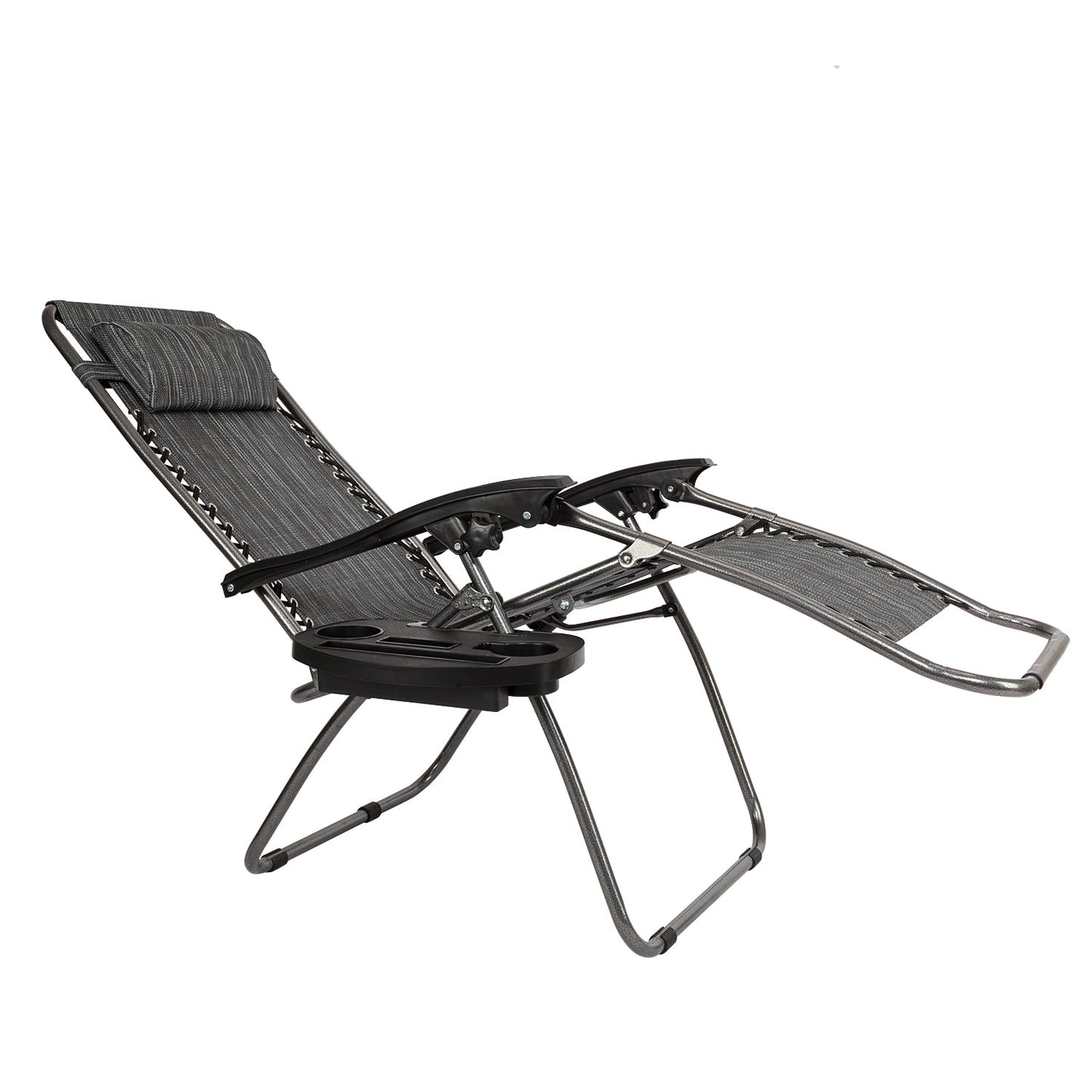 Patio Chairs with Pillow and Utility Tray