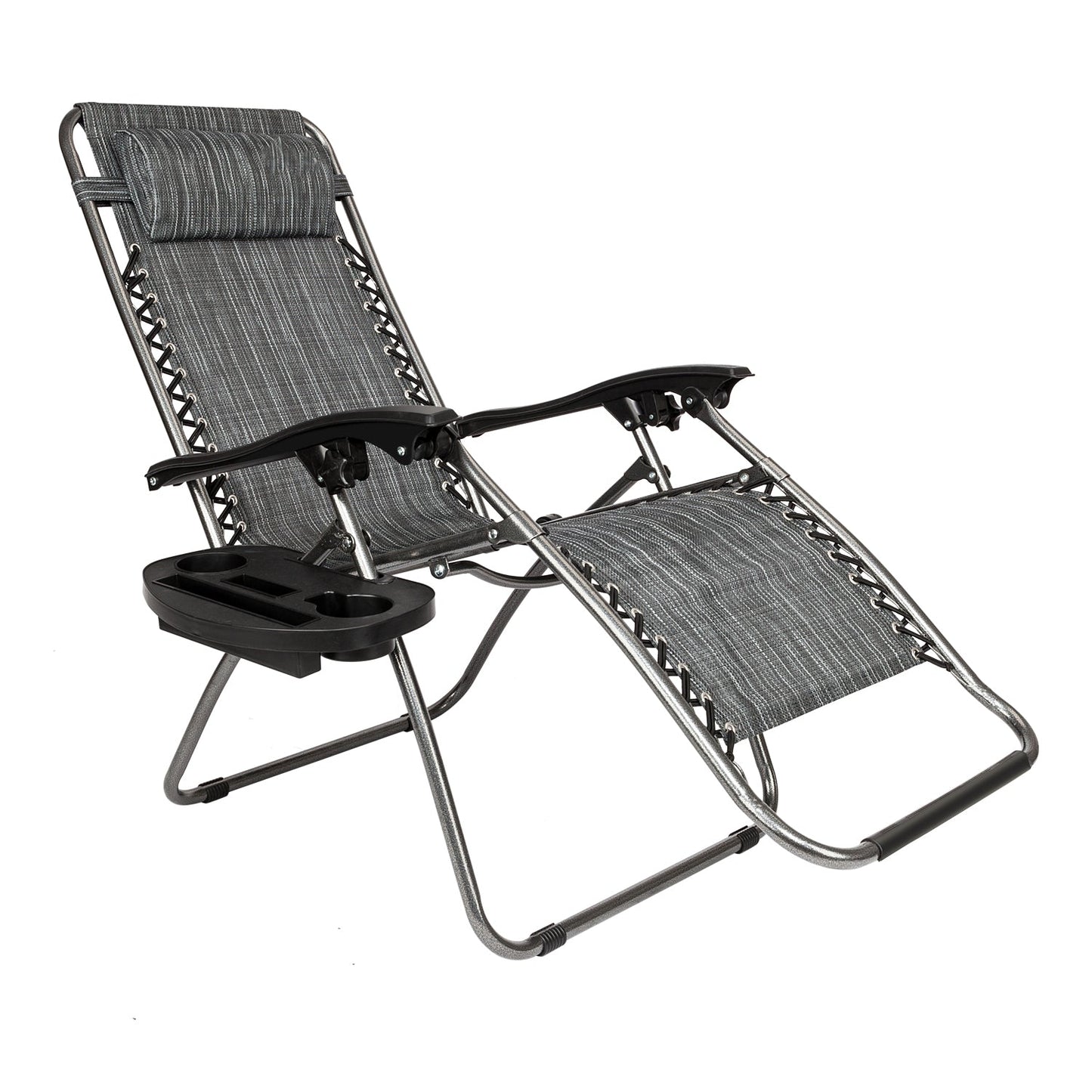 Patio Chairs with Pillow and Utility Tray