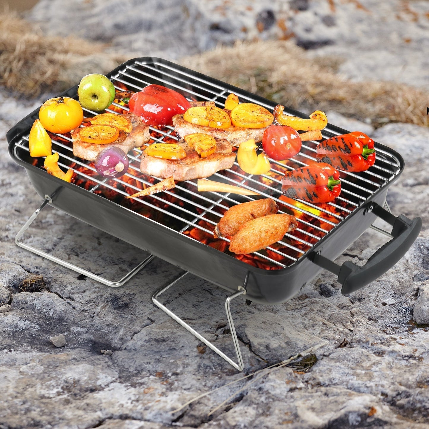 Portable Charcoal Grill