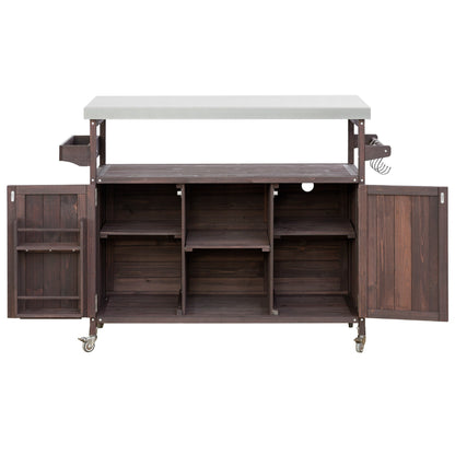 Outdoor Kitchen Island