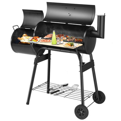 Outdoor Black BBQ Grill