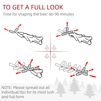 Snow flake Christmas Trees