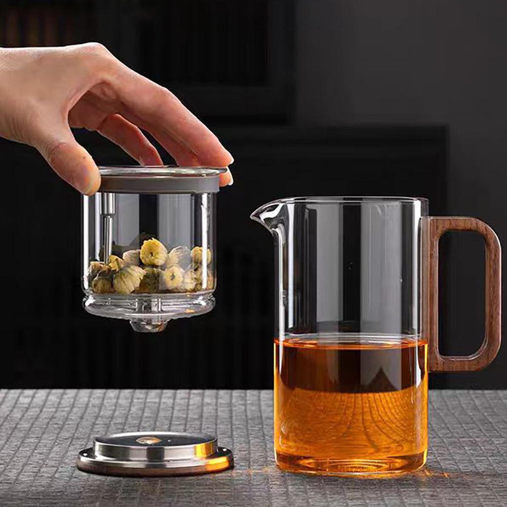 Heat-Resistant Glass Teapot