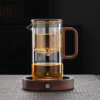 Heat-Resistant Glass Teapot