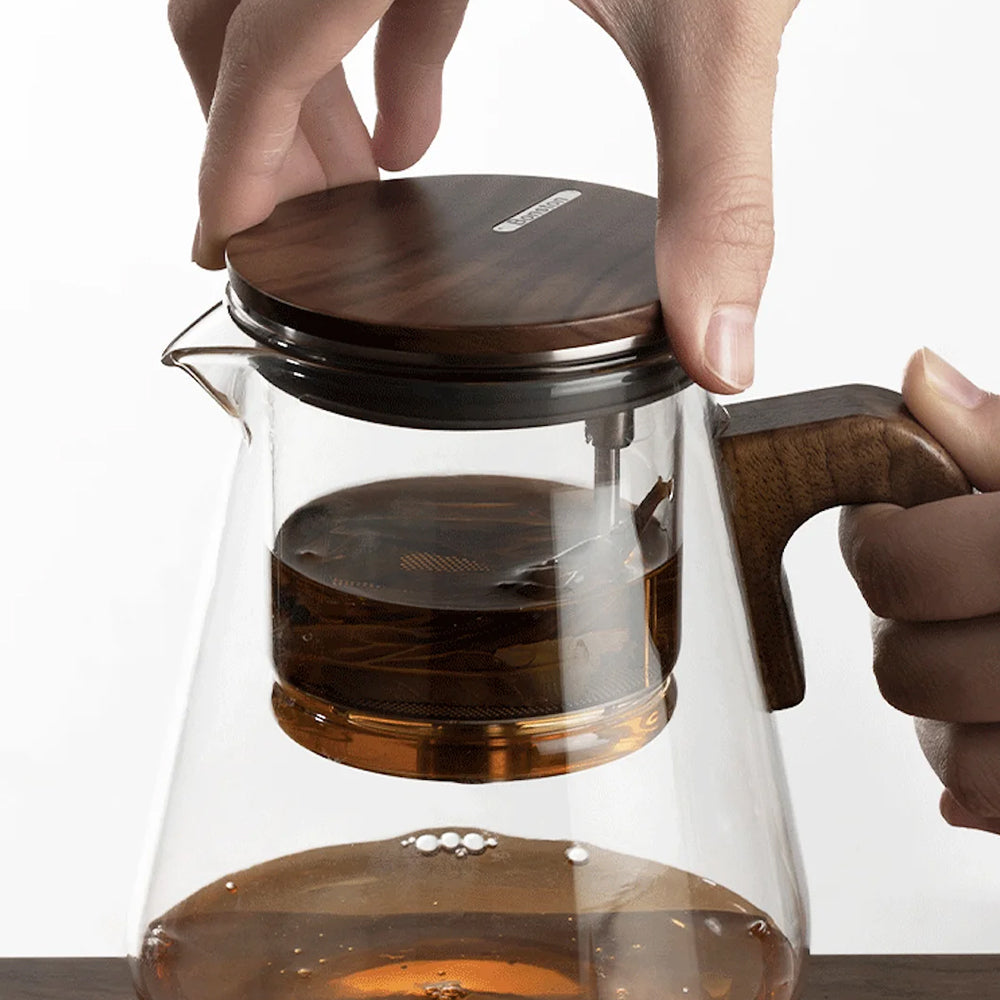 27oz Heat-Resistant Glass Teapot