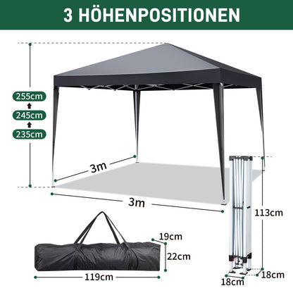 10x10ft Outdoor Portable Instant Canopy
