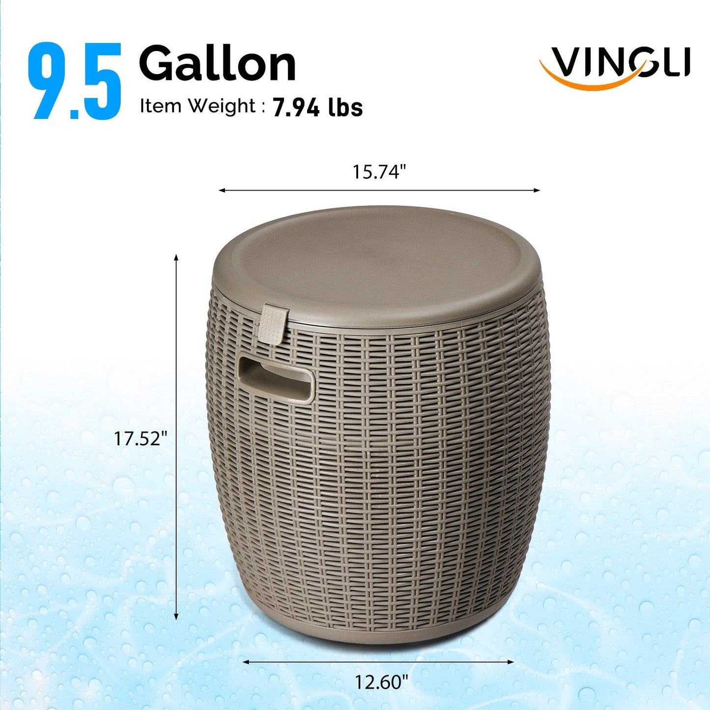 Multifunctional Outdoor Ice Cooler