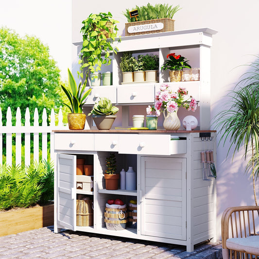 Patio Storage Workstation