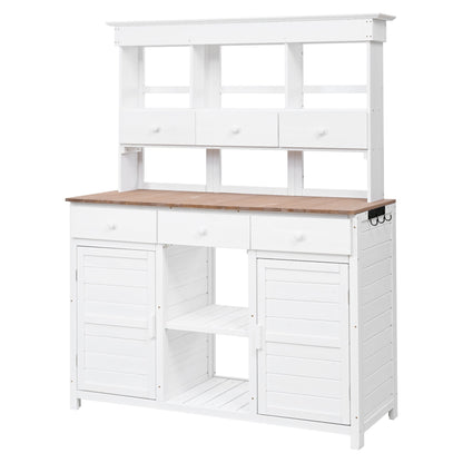 Patio Storage Workstation
