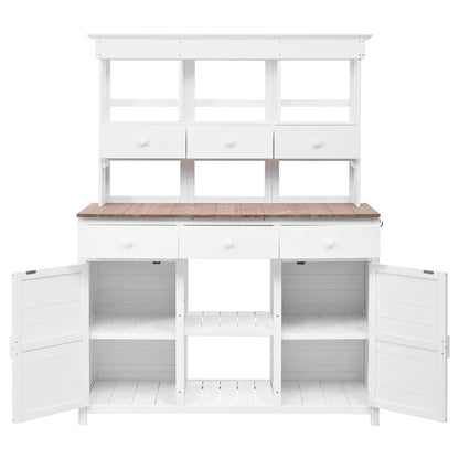 Patio Storage Workstation