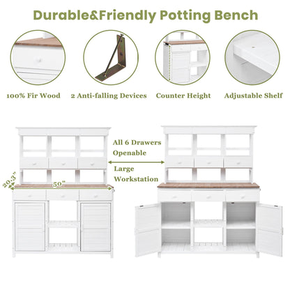 Patio Storage Workstation