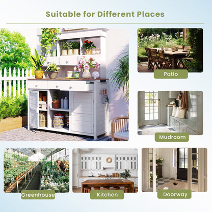 Patio Storage Workstation