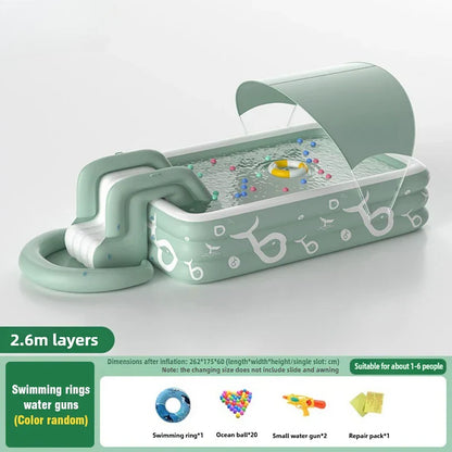 Large Folding Swimming Pool