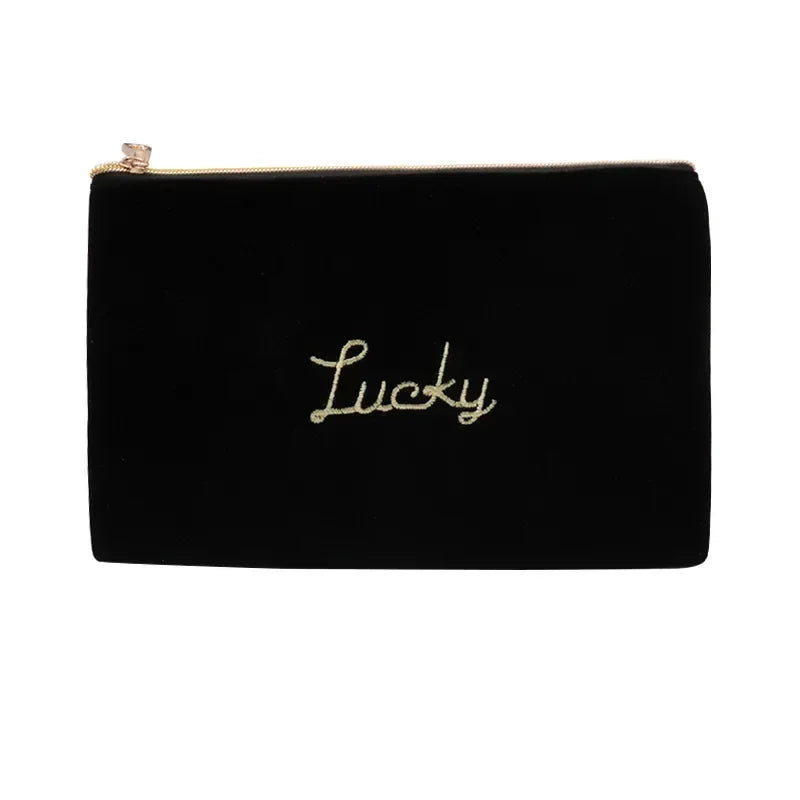 Velvet Make Up Bag - MONLANE