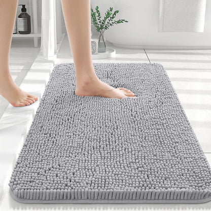Thick Absorbent Shaggy Bath Mat