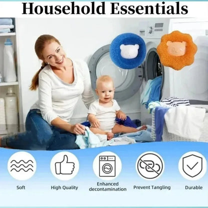Reusable Washing Machine Filter Clothes Ball