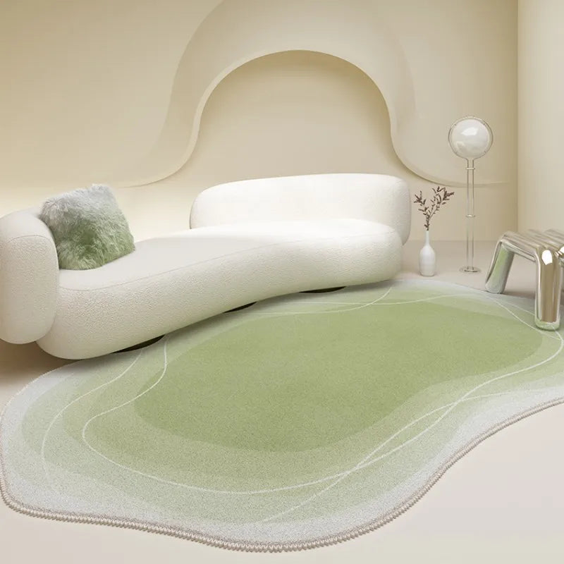 Irregular Plush Lounge Rug