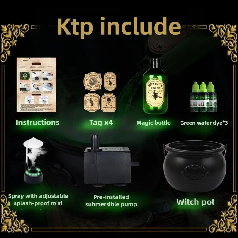 Halloween Black Witch Bowl Magic