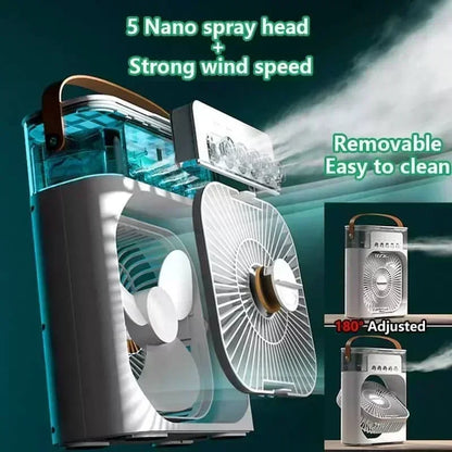 New 3 In 1 Mini Air Cooler