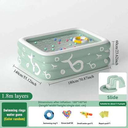 Large Folding Swimming Pool