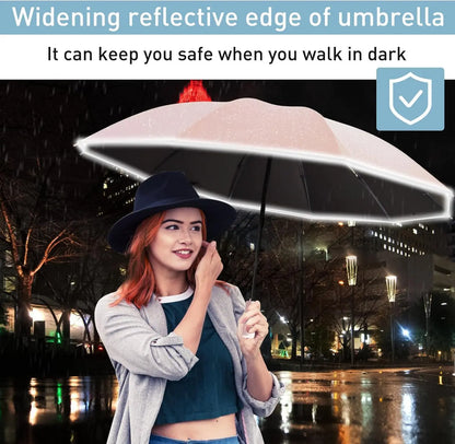 Large Windproof Travel Umbrella