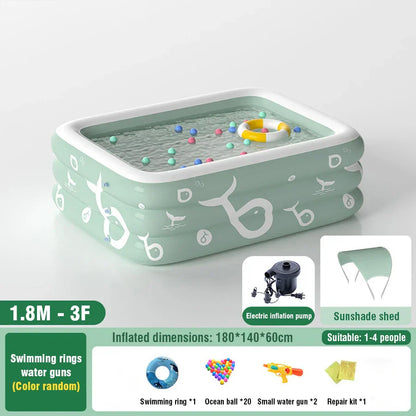 Large Folding Swimming Pool