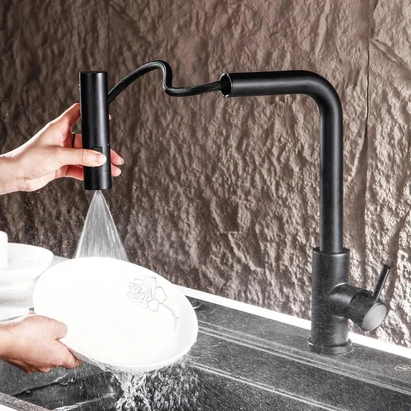 Stainless Steel Pull down Water tap