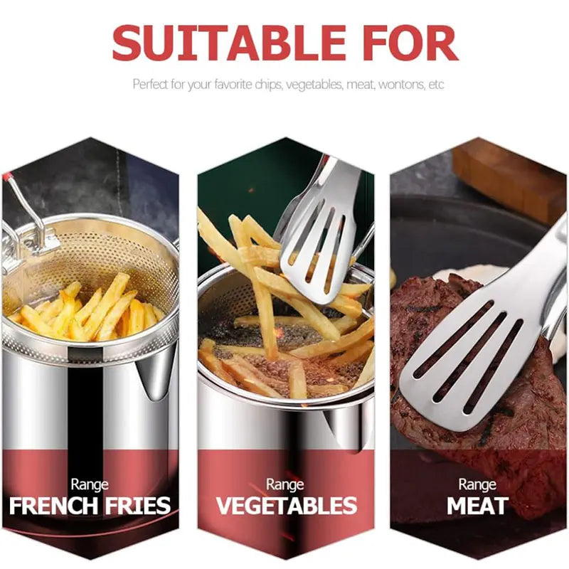 Stainless Steel Deep Fryer Pot (U CARE) - MONLANE